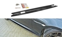 CUP Seitenschweller AnsäTze Schwarz FüR M6 6Er BMW E63 Side Skirts Schweller ABS
