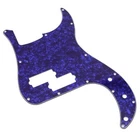 4-Ply P Bass Pickguard PB Scratch Plate for 4 String Precision Bass Blue Pearl