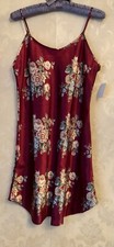 NWT Kathryn Satin Floral Nightgown  Robe Set
