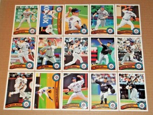 2011-Topps-Team-Set-New-York-Mets-1-2-amp-Update-31-cards-Beltran-David-Wright