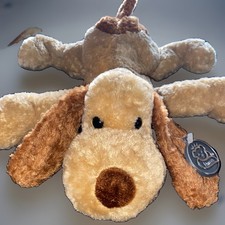 Vintage 2000 Devon Princess Soft Toys Floppy Puppy Dog Plush Brown Stuffed