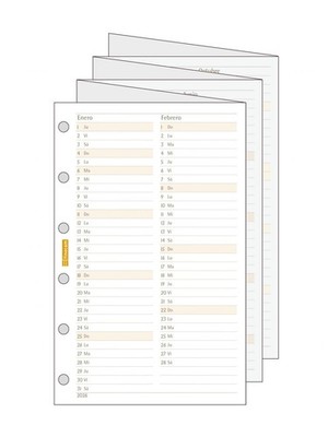 Finocam Classic 2026 Month to View Refill Calendar 602 - 73x114 mm,