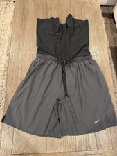 Mens Nike 2 In 1 Compression Shorts Gray Black Shorts Vented Large