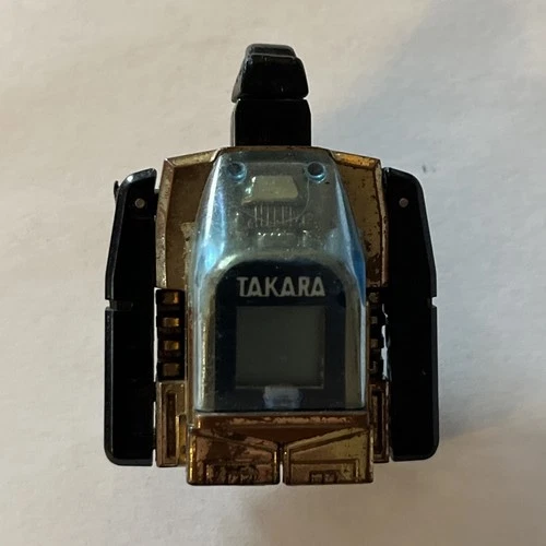 1985 VTG Transformers Takara Kronoform Deceptor Robot Digital Watch Untested