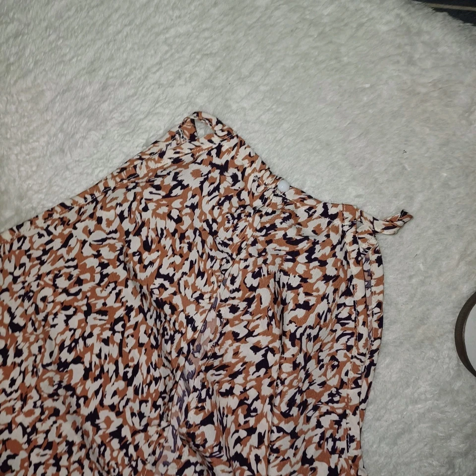 Neu Jumpsuit M 40 42 Overall Culotte-Hose Weites Bein Tolles Muster TopZustand - Bild 2 von 3