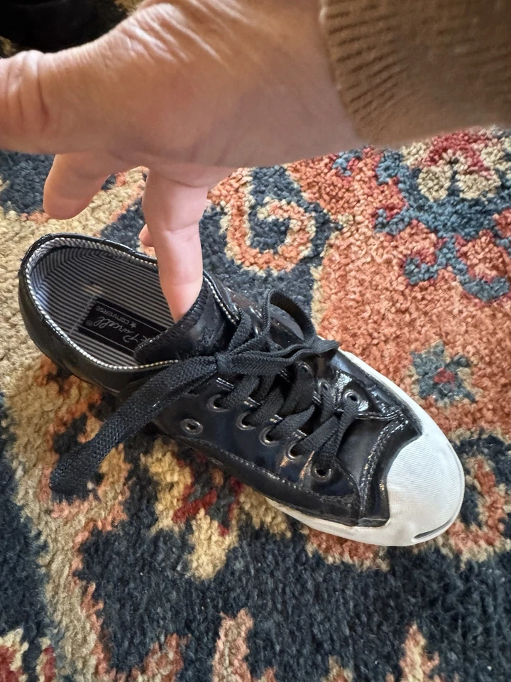 Zapatos Jack Parcels de cuero negro Foto 2 de 4