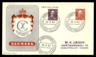 Mayfairstamps Denmark FDC 1942 King Combo Kobenhavn First Day Cover aaz_10443