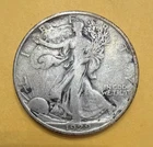 1929-D Walking Liberty Half Dollar 50C Minted in Denver, VF - Very Fine