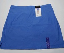Rafaella Women's Pull-on Stretch Skort Blue XXL