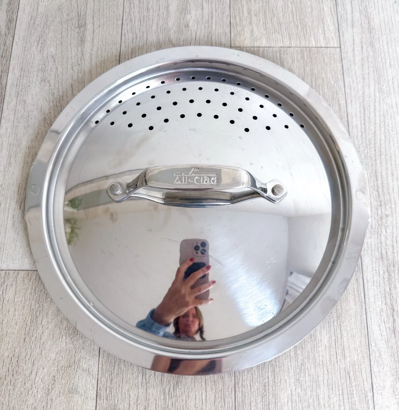 All-Clad Simply Strain Nonstick 6 Qt Multipot Strainer Lid Pasta Soup Pot Pan
Opens in a new window 