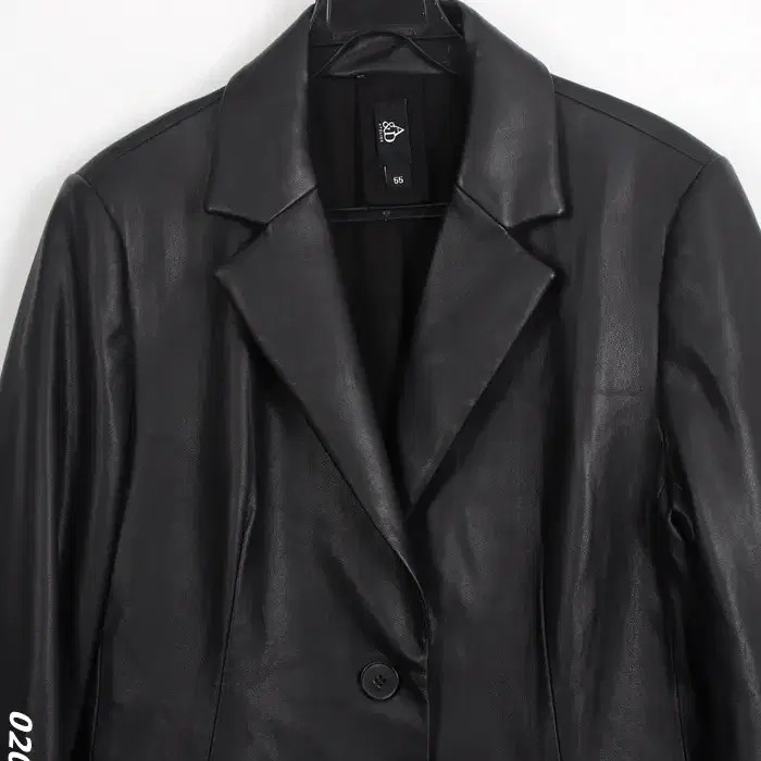 Women’s Attelier Leather Basic Simple Jacket BK 3… - image 2