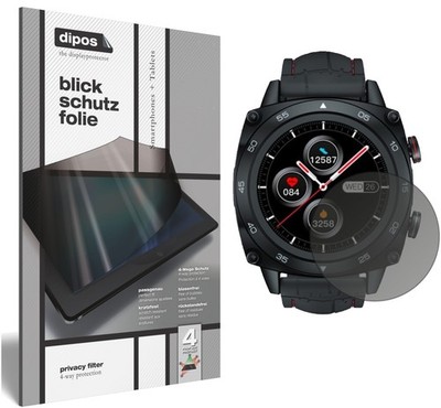 Blickschutzfolie für Cubot C3 Smartwatch matt Schutzfolie Folie Display Schutz