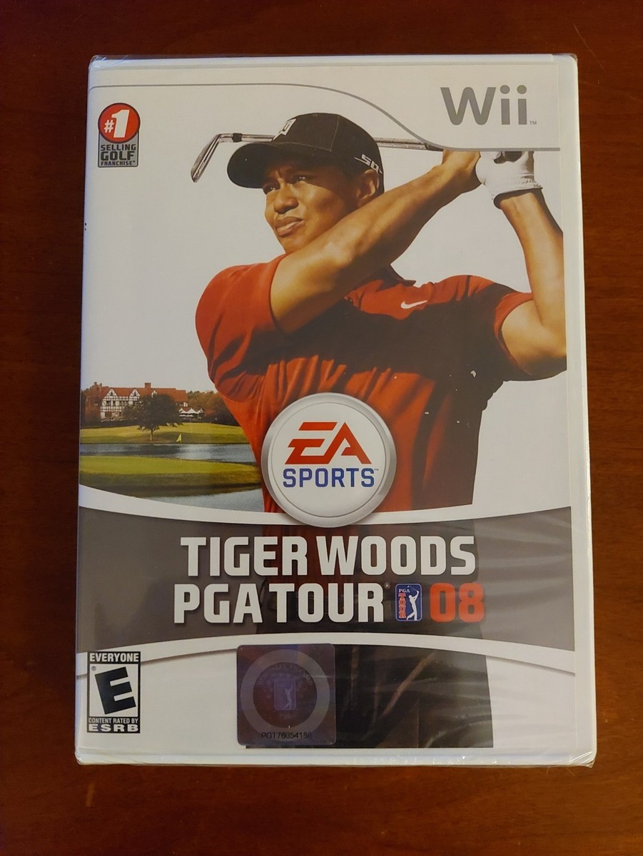 Tiger Woods PGA Tour 08 for Nintendo Wii Brand New Factory