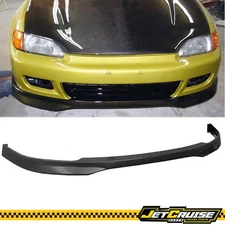 Fits 92-95 Honda Civic 2/3 Door EG EJ T-R Style Front Bumper Lip Spoiler PP