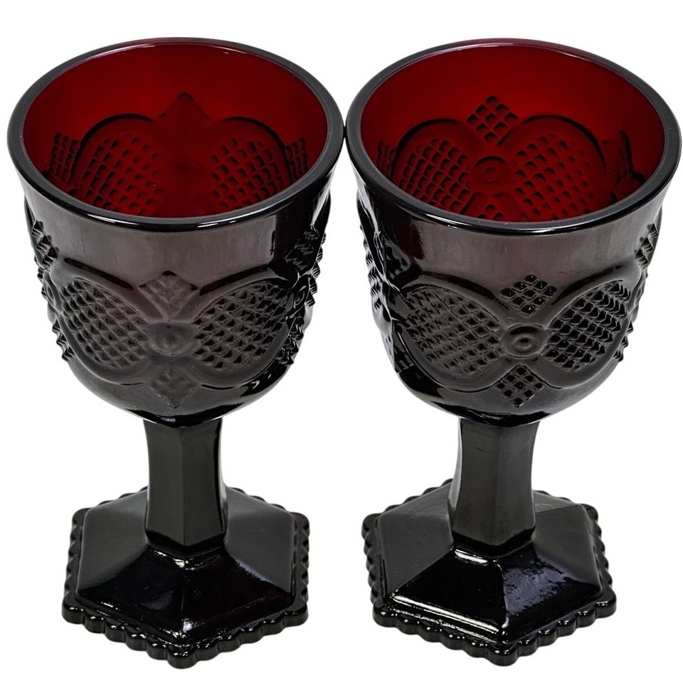 Avon Cape Cod Ruby Red 5-1/4