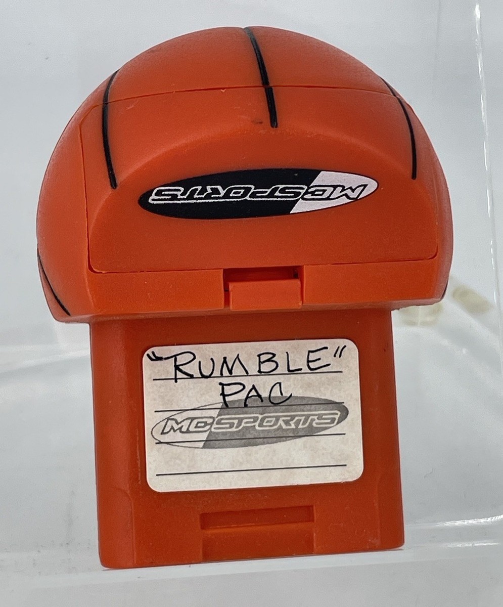 Nintendo 64 MC Sports Basketball Rumble Pak, N64 Controller Pak | eBay