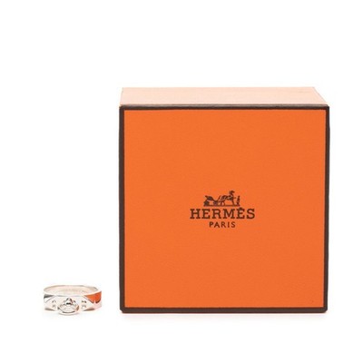 Hermès Collier de Chien PM Ring #54 SV925 Silver Women's HERMES