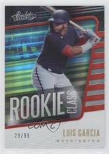 2021 Panini Absolute Rookie Class Spectrum Red 29/99 Luis Garcia V #RC-20 0fl0