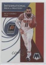 2019-20 Panini Mosaic International Men of Mastery Ricky Rubio #19 vf5