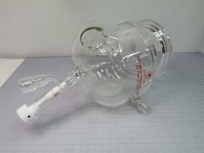 #ad ACE GLASS INCORPORATED D116365 2L JACKETED PRESSURE REACTION FLASK T183059 $199.99