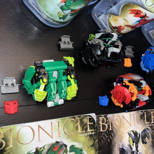 LEGO Bionicle Bohrok (8560 - 8565) von 2002 mit allen 6 - Krana - Kanistern - Anleitungen - Bild 11 von 21