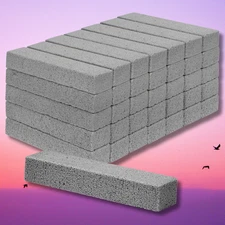 36 Pack Pumice Stone for Toilet Bowl Cleaning，Scouring Stick Remove Toilet Bo...