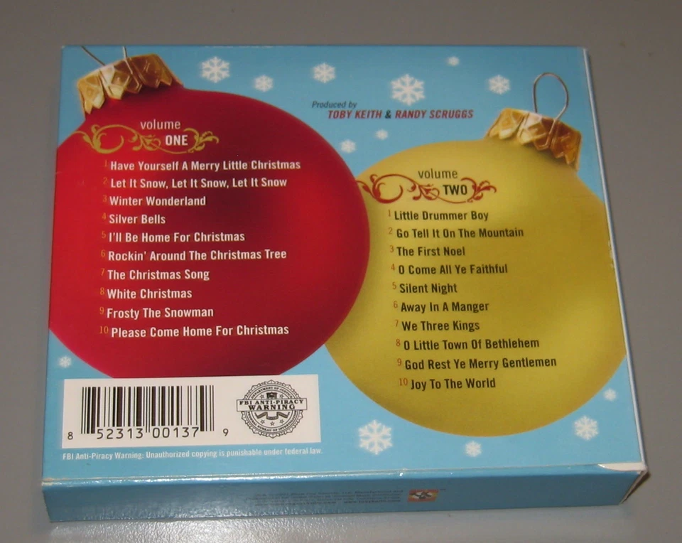 Toby Keith - A Toby Keith Classic Christmas Volumes 1 & 2 (CD, 2007, 2 Discs) - Image 2 of 4