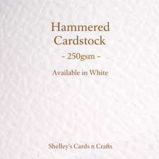 A4 Hammered Card 250gsm White Sheets 10 20 40 100 Textured Cardstock Craft Paper