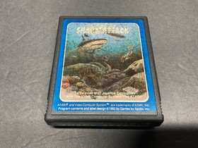 Atari  2600  Shark Attack  Game and Manual  Tested