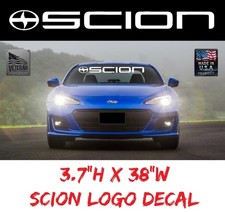 Scion Logo Windshield Vinyl Sport Decal Sticker Vehicle Graphics Turbo Scion Logo Windshield Vinyl Sport Decal Sticker Vehicle Graphics Turbo