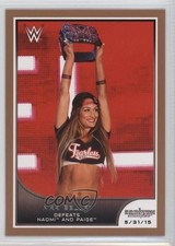 2016 WWE Road to Wrestlemania Tag Team Championship Bronze Nikki Bella Patch 0w6