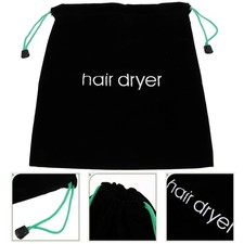 2 Pieces Hairdryer Holder for Bathroom Clothes Organiser Bag Curling Iron