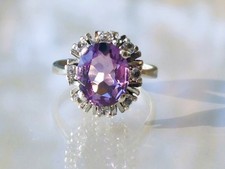 Bague rétro ancienne fantaisie pour femme, accessoire vintage élégant