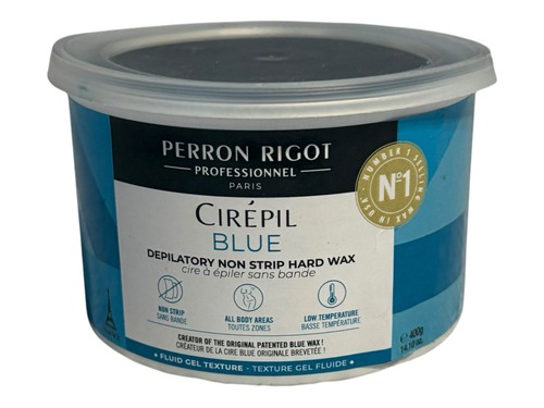 Perron Rigot Professional Paris Blue Depilatory Non Strip Hard Wax - Ex: 12/28