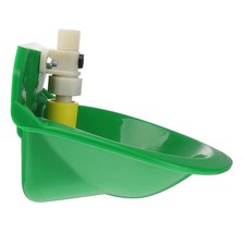 1Pc Sheep Drinking Bowl Animal Waterbowl Automatic Water Fountain (Green)