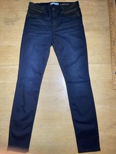 7 For All Mankind B air Denim The Skinny Jeans Womens Navy Stretch Size 26