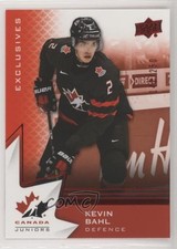 2020 Upper Deck Team Canada Juniors Men's U-20 Exclusives 142/250 Kevin Bahl 1o1