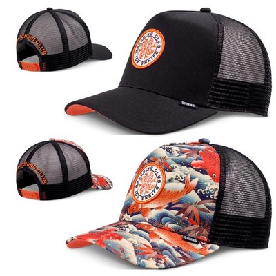 DJINNS Koi Watching Trucker Cap - Hat Cap Meshcap Baseball Cap New Cappy Caps Hat