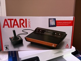Atari 2600+ and 4 In 1 Catridge with Controllers
