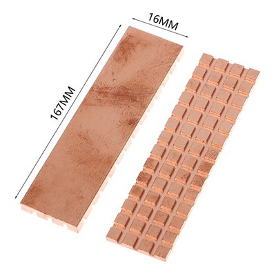 1 Setzen Sie PC Notebook SSD Kühlkörper für M.2 2280 PCI--e NVME mit Thermalpad 