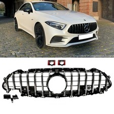 K&uuml;hlergrill Chrom passt f&uuml;r Mercedes C257 CLS auch Kamera Sport-Panamericana GT