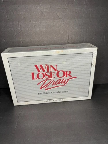 Win Lose or Draw - Picture Game Party Edition - Milton Bradley - Vintage 1988