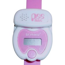 Skyroku Pee Time Potty Training Watch Pink Silicone Digital Timer for Toddlers