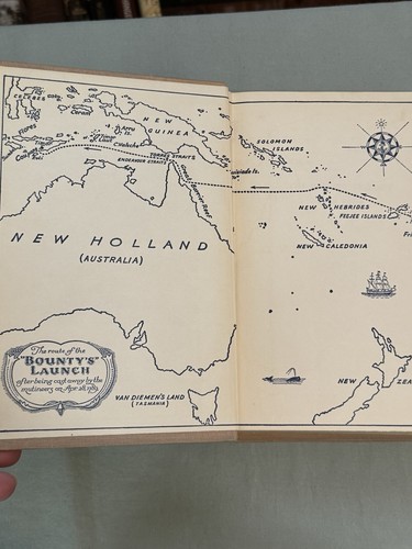 THE BOUNTY TRILOGY Nordhoff & Hall 1962 HARDCOVER N.C. WYETH ED Illustrated - Picture 4 of 8