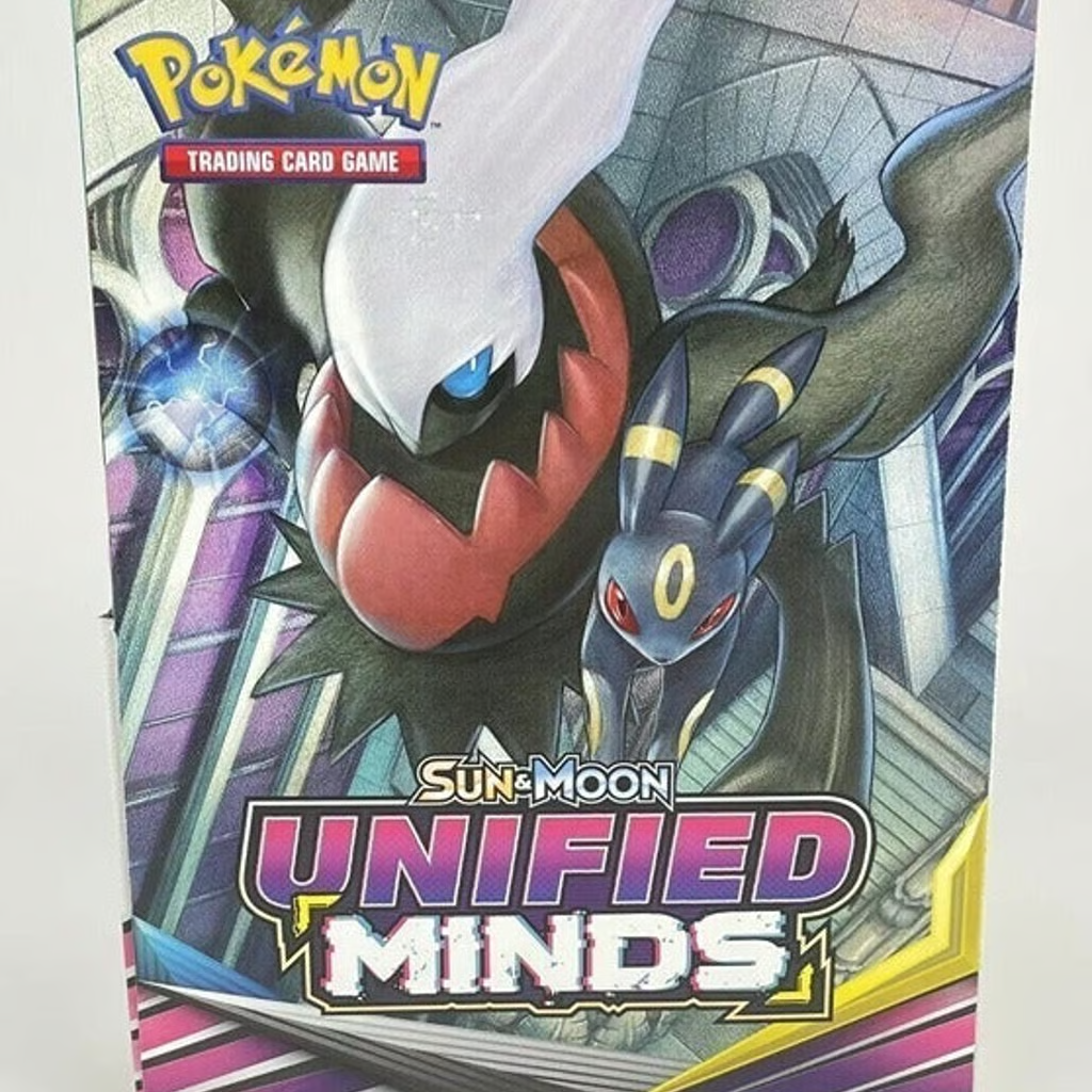 Pokemon Sun & Moon Unified Minds Booster 3 Card Gravity Box