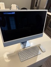 Apple iMac 24" 256GB SSD, Apple M1, 3.20GHz, 8GB, 7-Core GPU Blue - MJV93LL/A
