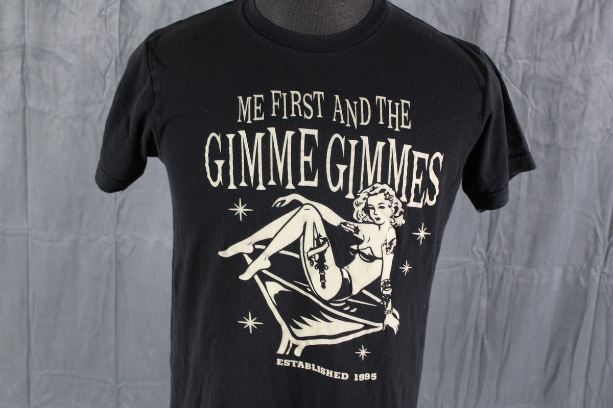 ME FIRST AND THE GIMME GIMMES Tシャツ（XL） VINTAGE Me First And The Gimme Gimmes Men T-Shirt XL Red Our