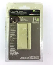 Cooper 3 Speed Fan Control 1.5 Amp Ivory Dfs15p-v-k New/Other Read Description