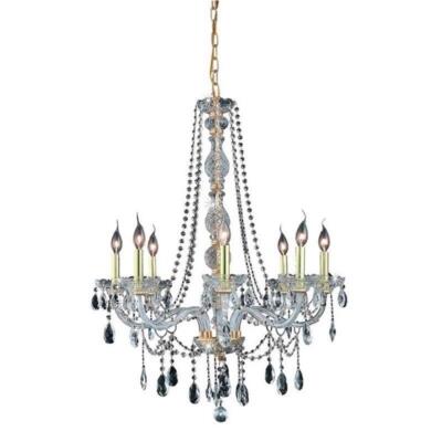 Elegant Lighting Verona 28'' 8 Light Royal Crystal Chandelier