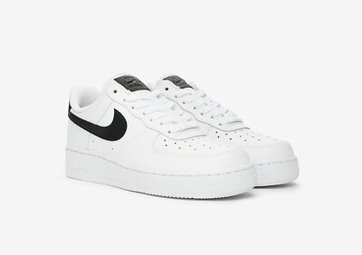 Nike Air Force 1 Low '07 White Black 315115 152 Women's Shoe Size